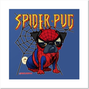 Spiderpug Posters and Art